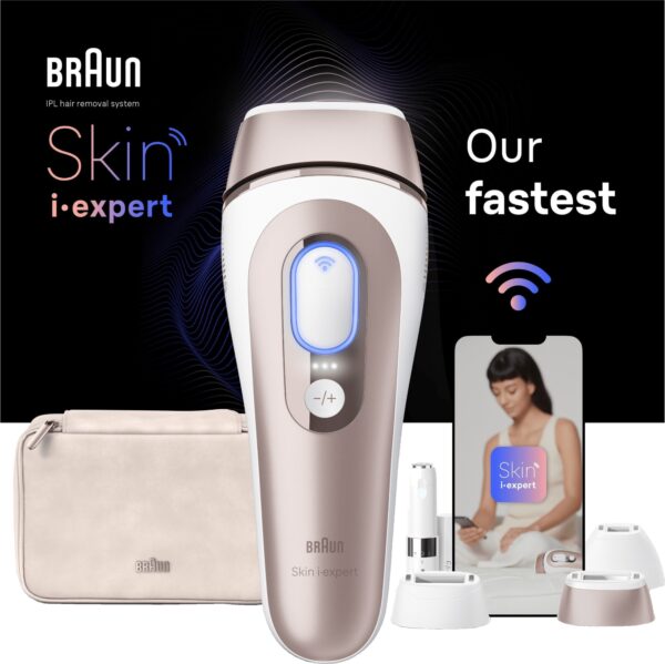 Braun Smart IPL Skin i-Expert Pro 7 lysbaseret hårfjerner PL7249 Sølv