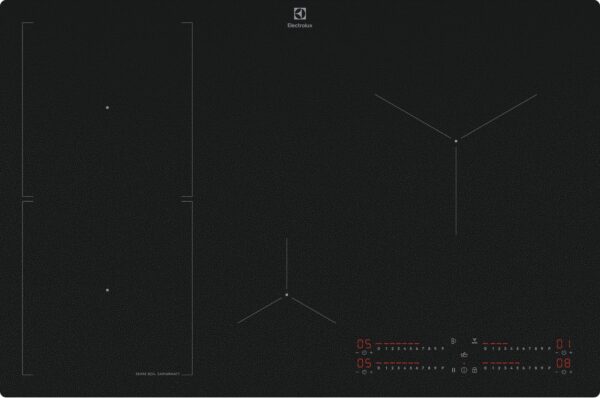 Electrolux Kogeplade HHB860BSC Sort