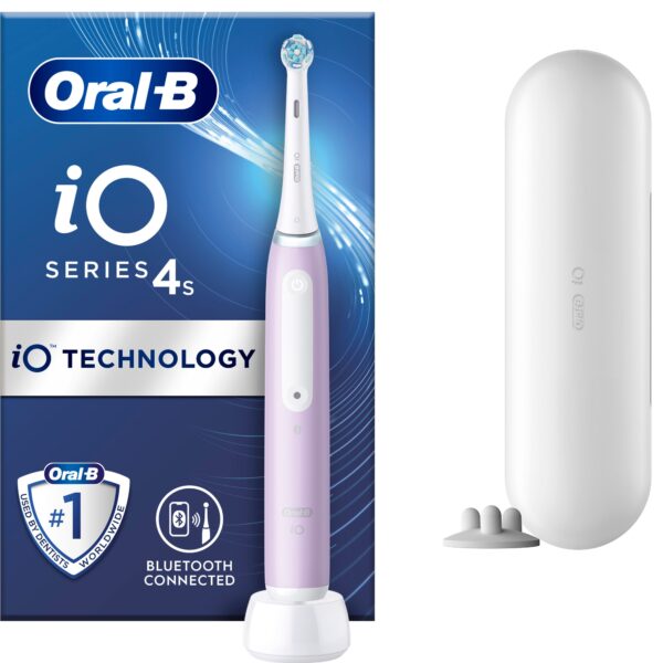 Oral-B iO 4s elektrisk tandbørste 414889 (lavender) Lilla