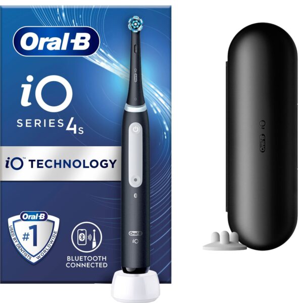 Oral-B iO 4s elektrisk tandbørste 414902 (mat sort) Sort