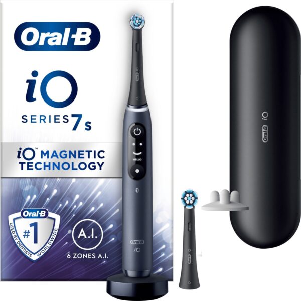 Oral-B iO 7s eltandbørste 386982 (sort onyx) Sort