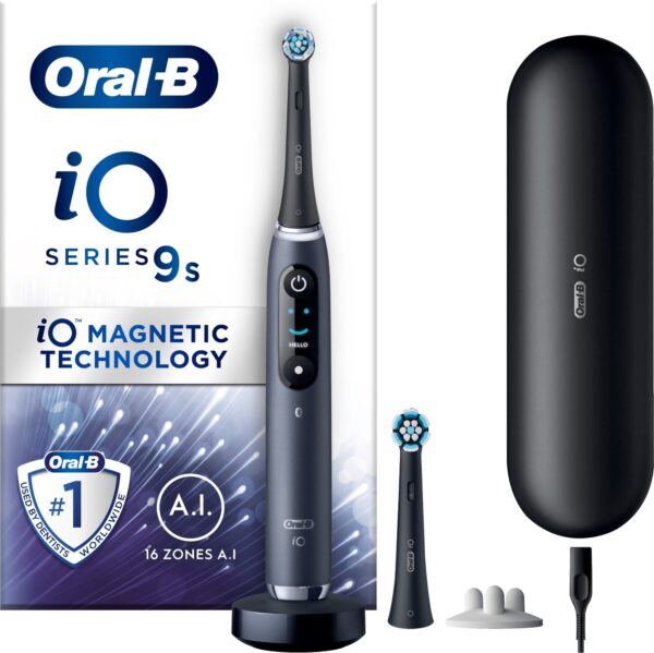 Oral-B iO 9s elektrisk tandbørste 387071 (sort onyx) Sort