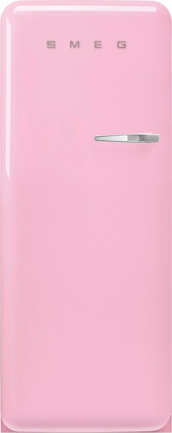 Smeg 50 s style køleskab med fryser FAB28LPK5 Pink