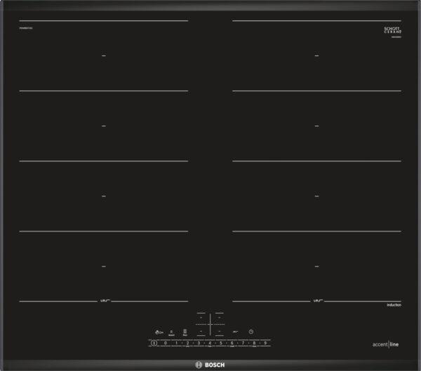 Bosch Serie 6 induktionskogeplade PXX695FC5E Sort