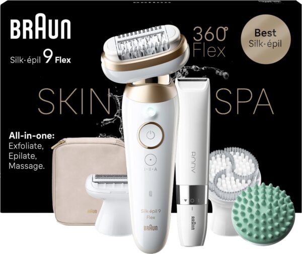 Braun Silk-épil Series 9 Flex epilator SES9-481 (hvid) Hvid