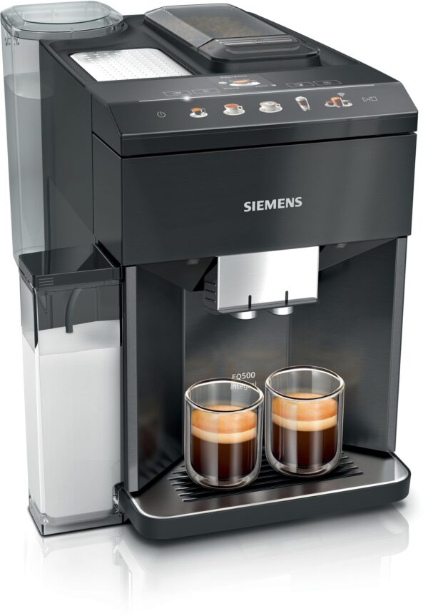 Siemens EQ500 Integral Connect automatisk espressomaskine TQ518RX3 Sort