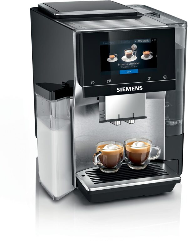 Siemens EQ.700 espressomaskine TQ707R03 (silver) Sølv