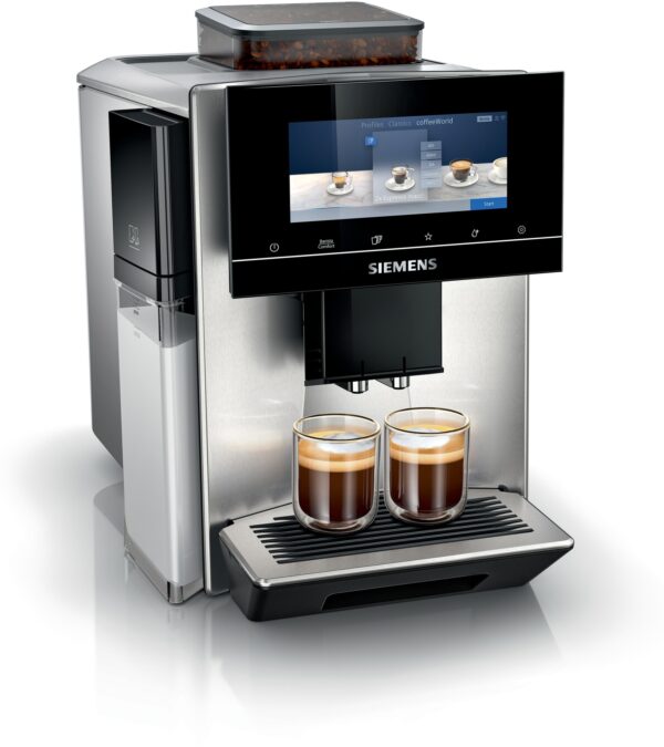 Siemens EQ900 Plus automatisk espressomaskine TQ903RZ3 Sølv