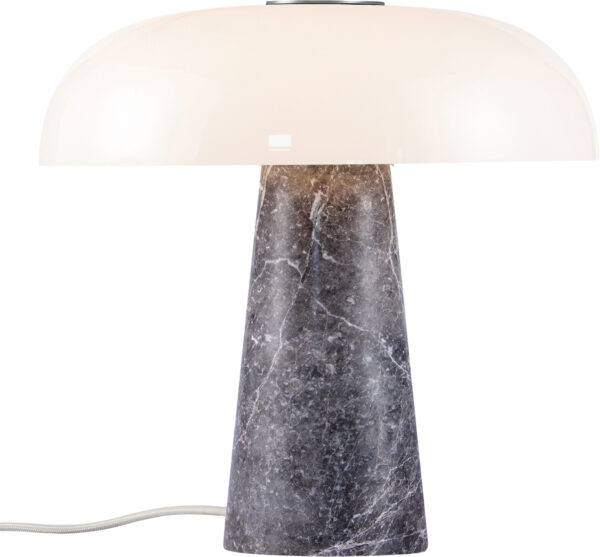 Glossy Table Lamp Grey