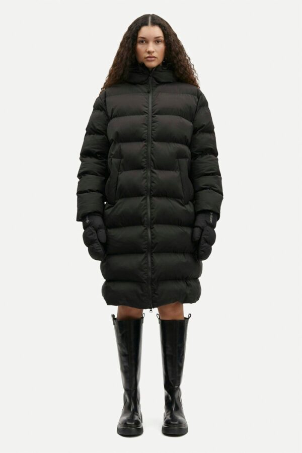 Saseran Puffer Coat 12891 Black