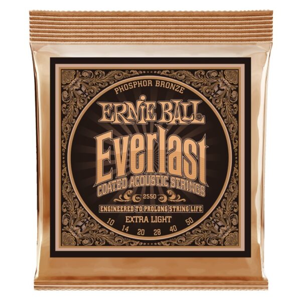 Ernie Ball Everlast Phosphor Bronze Extra Light 2550