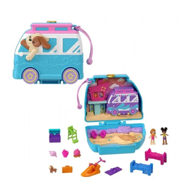 Polly Pocket Seaside Puppy Ride