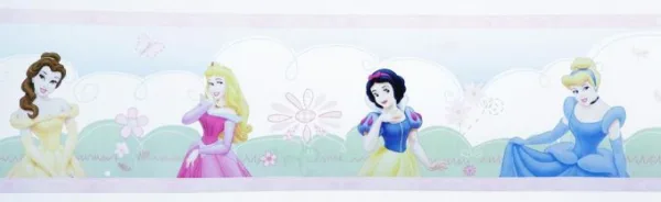 Disney princess Blomster tapetborter 15,