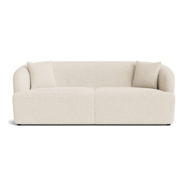 Siena 3 personers sofa, bouclé