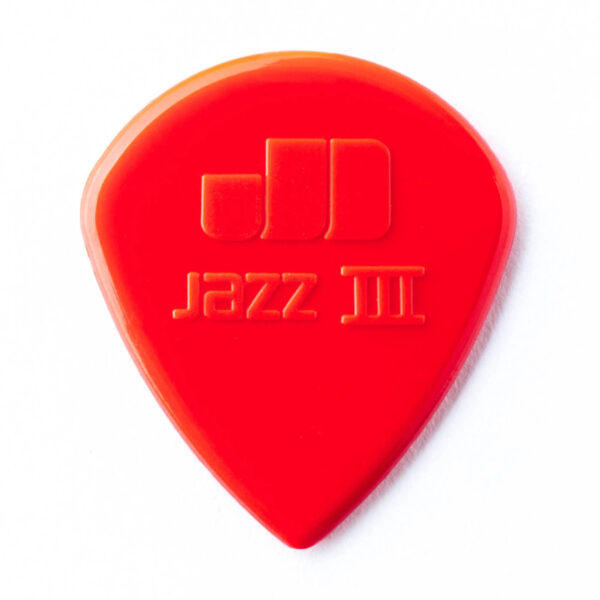 Dunlop Nylon Jazz III Stiffo (Rød)