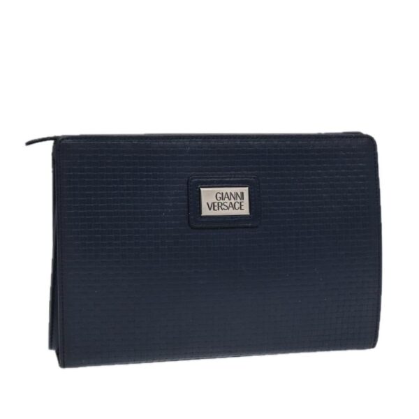 Versace Clutch Navy