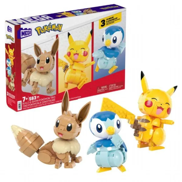 Mega Construx Pokemon Trio