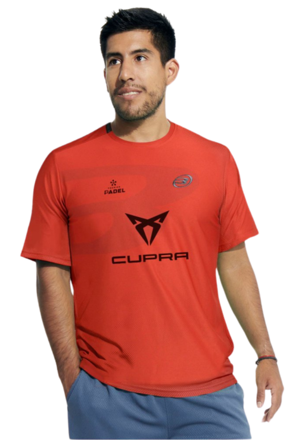 Bullpadel spiller T-shirt - Chingotto - Rød - T-shirt