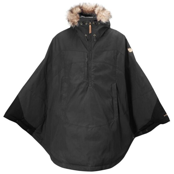 Fjällräven Womens Luhkka Cape  (Grå (DARK GREY/030) X-small) Grå (DARK GREY/030)