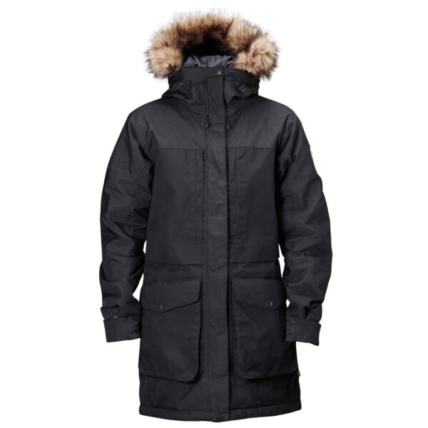 Fjällräven Womens Barents Parka  (Sort (BLACK/550) X-small) Sort (BLACK/550)