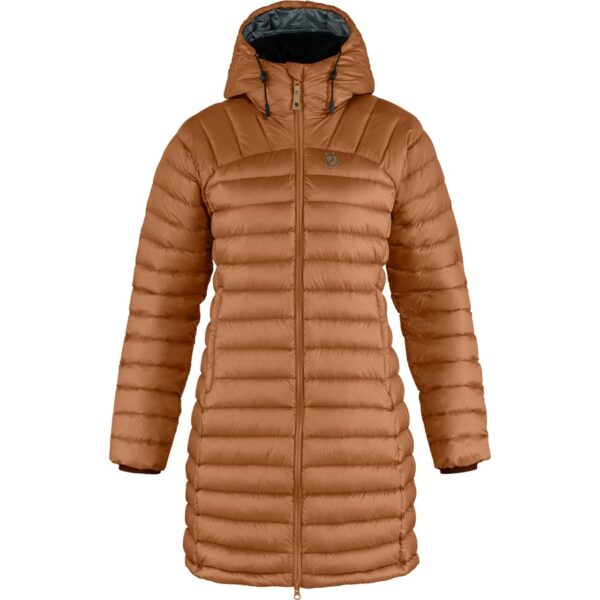 Fjällräven Womens Snow Flake Parka 2019 model (Brun (DESERT BROWN/242) X-small) Brun (DESERT BROWN/242)