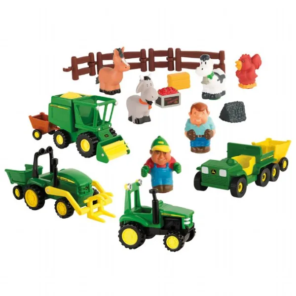 John Deere Traktor Playset