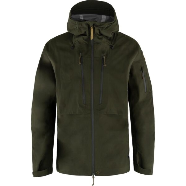 Fjällräven Mens Keb Eco-Shell Jacket  (Grøn (DEEP FOREST/662) Small) Grøn (DEEP FOREST/662)