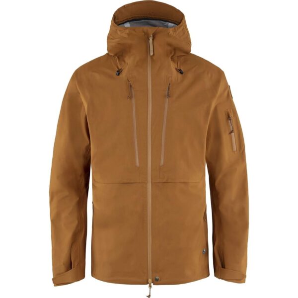 Fjällräven Mens Keb Eco-Shell Jacket  (Rød (CHESTNUT/230) Medium) Rød (CHESTNUT/230)