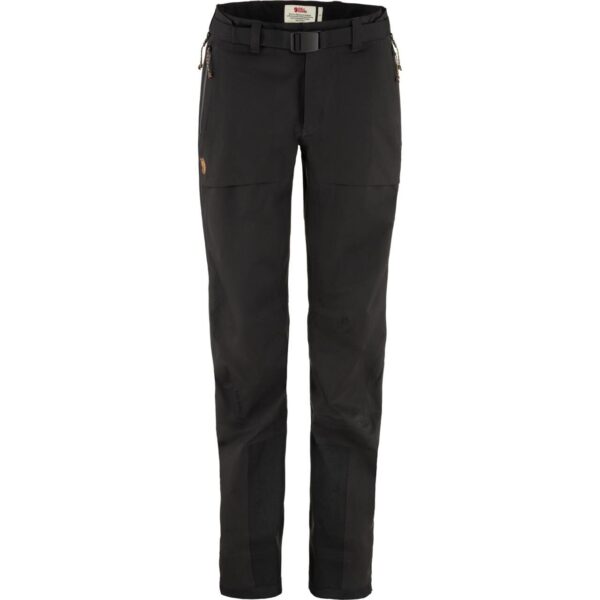 Fjällräven Womens Keb Eco-Shell Trousers  (Sort (BLACK/550) X-small) Sort (BLACK/550)