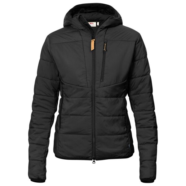 Fjällräven Womens Keb Padded Hoodie  (Sort (BLACK/550) Medium) Sort (BLACK/550)