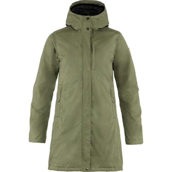 Fjällräven Womens Kiruna Padded Parka  (Grøn (GREEN/620) Small) Grøn (GREEN/620)