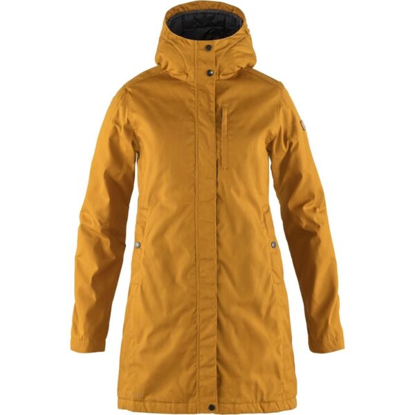 Fjällräven Womens Kiruna Padded Parka  (Brun (ACORN/166) X-small) Brun (ACORN/166)