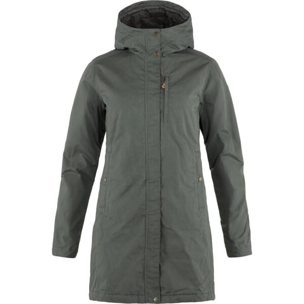 Fjällräven Womens Kiruna Padded Parka  (Grå (BASALT/050) X-small) Grå (BASALT/050)