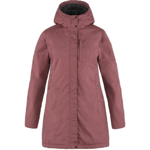 Fjällräven Womens Kiruna Padded Parka  (Rød (MESA PURPLE/410) Small) Rød (MESA PURPLE/410)