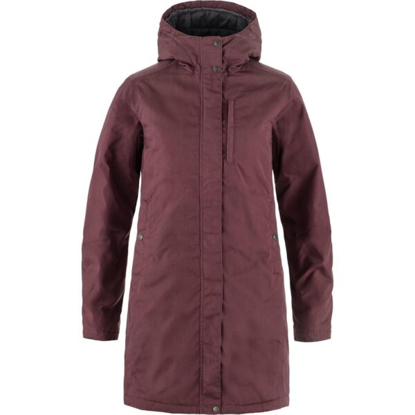 Fjällräven Womens Kiruna Padded Parka  (Rød (PORT/357) X-small) Rød (PORT/357)