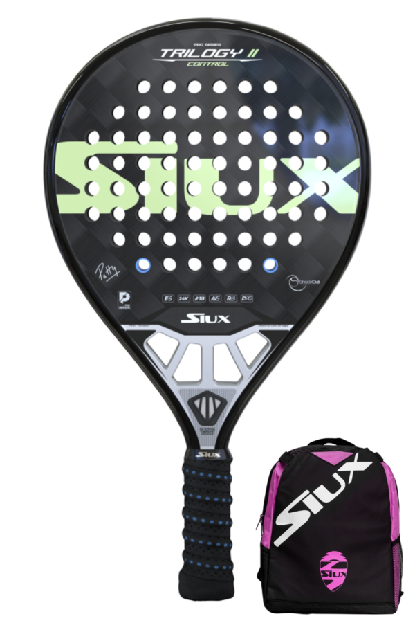 Siux Trilogy II Control 24K - Patty - Padel bat