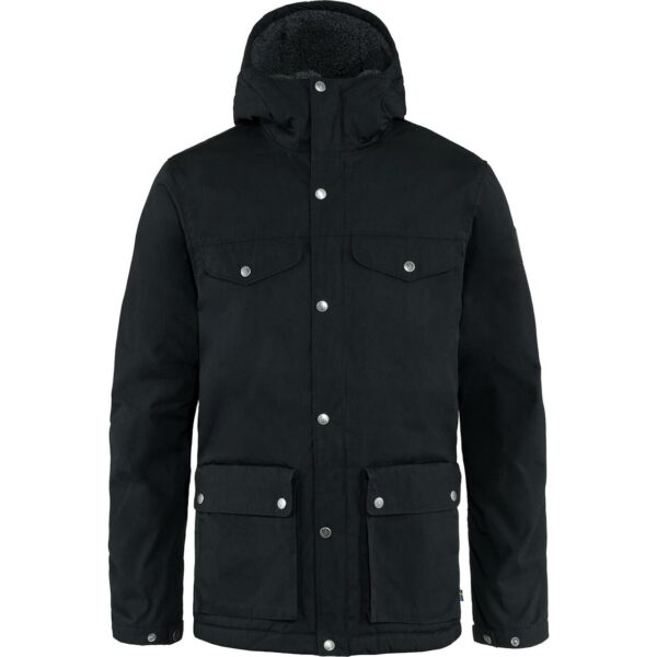 Fjällräven Mens Greenland Winter Jacket  (Sort (BLACK/550) Medium) Sort (BLACK/550)