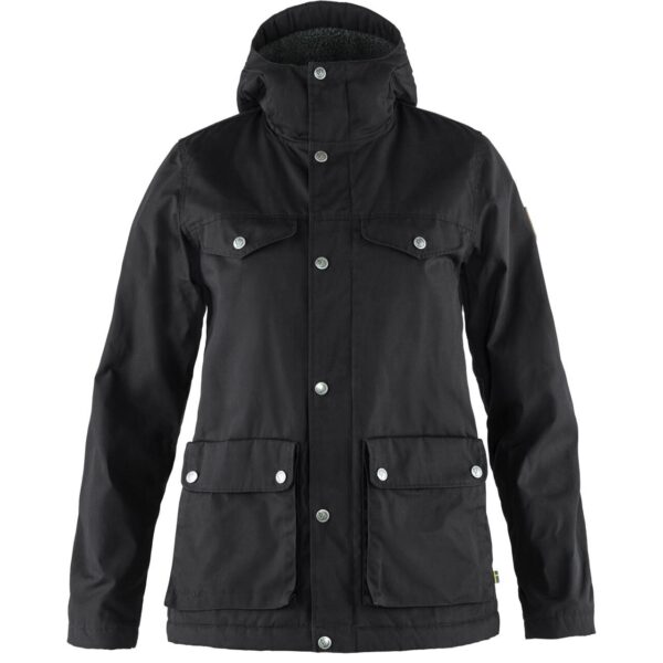 Fjällräven Womens Greenland Winter Jacket  (Sort (BLACK/550) X-small) Sort (BLACK/550)