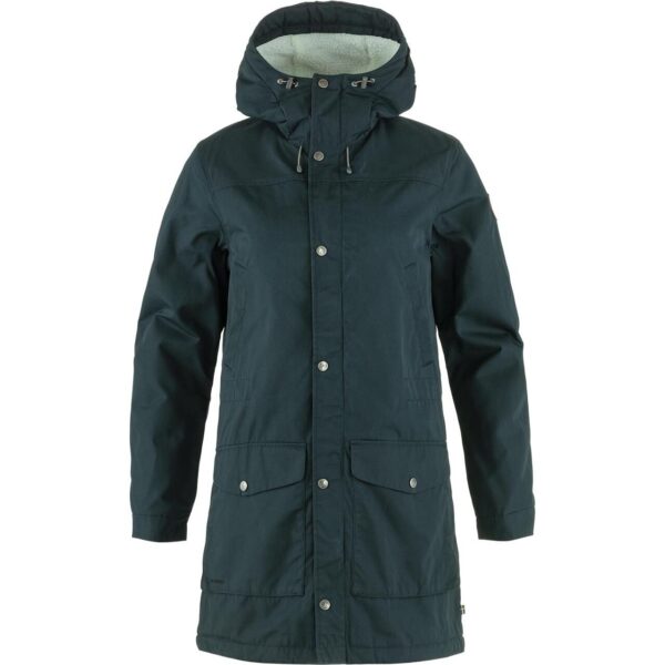 Fjällräven Womens Greenland Winter Parka  (Blå (DARK NAVY/555) X-small) Blå (DARK NAVY/555)