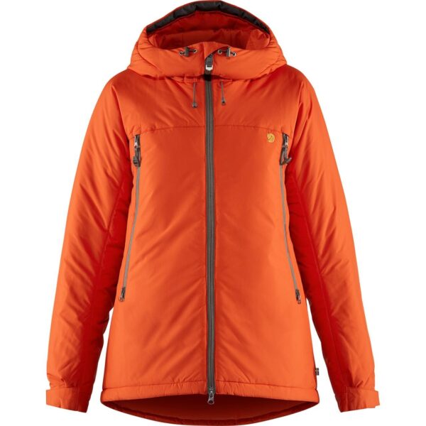 Fjällräven Womens Bergtagen Insulation Jacket  (Orange (HOKKAIDO ORANGE/208) Large) Orange (HOKKAIDO ORANGE/208)