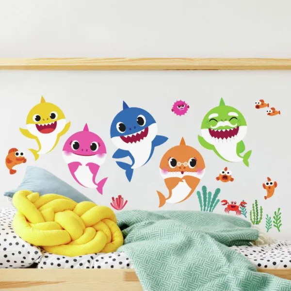 Baby Shark Wallstickers