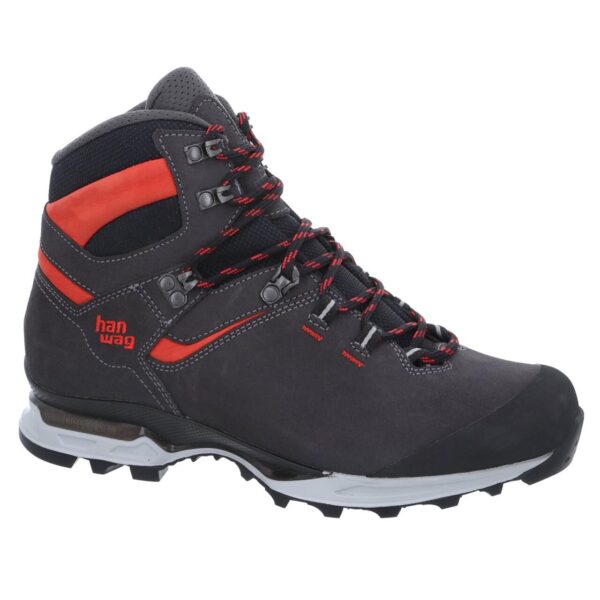 Hanwag Mens Tatra Light LL  (Grå (ASPHALT/RED) 42,5) Grå (ASPHALT/RED)