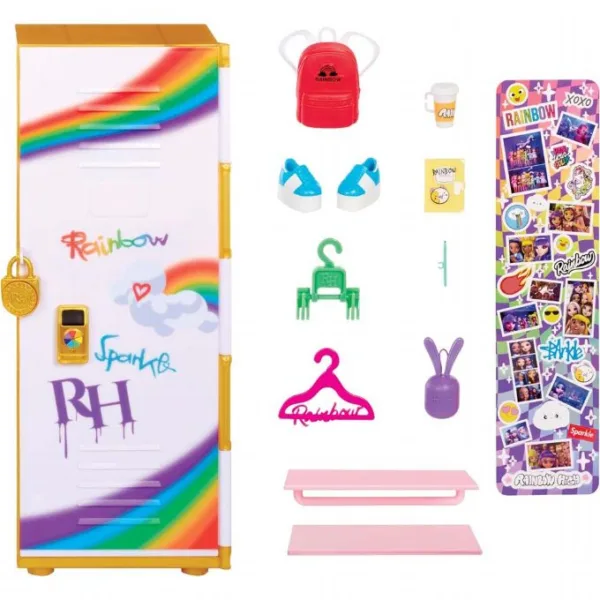 Rainbow High Skab Playset