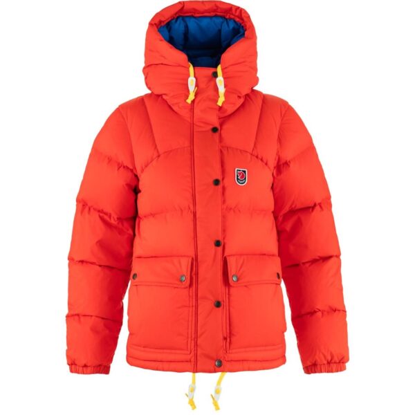 Fjällräven Womens Expedition Down Lite Jacket  (Orange (FLAME ORANGE-UN BLUE/214-525) X-small) Orange (FLAME ORANGE-UN BLUE/214-525)