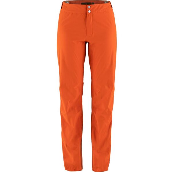 Fjällräven Womens Bergtagen Lite Eco-shell Trousers  (Orange (HOKKAIDO ORANGE/208) 38) Orange (HOKKAIDO ORANGE/208)