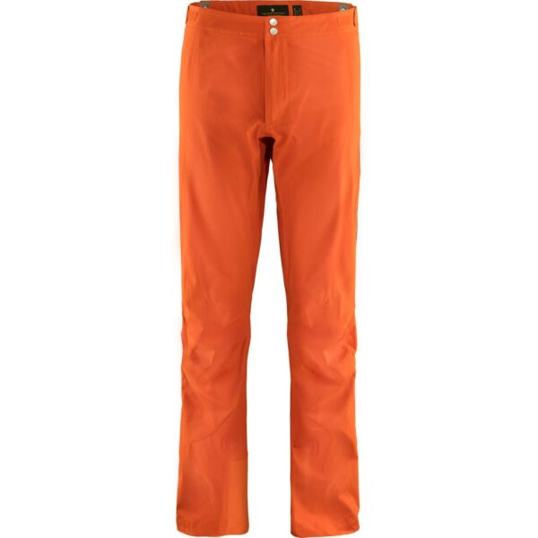 Fjällräven Mens Bergtagen Lite Eco-shell Trousers  (Orange (HOKKAIDO ORANGE/208) 52) Orange (HOKKAIDO ORANGE/208)