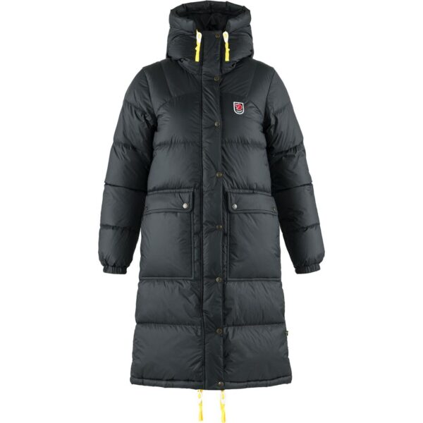 Fjällräven Womens Expedition Long Down Parka  (Sort (BLACK/550) Medium) Sort (BLACK/550)