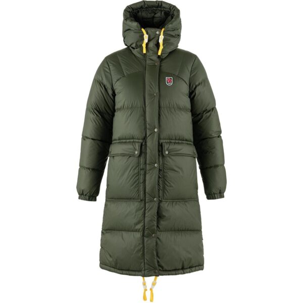 Fjällräven Womens Expedition Long Down Parka  (Grøn (DEEP FOREST/662) X-small) Grøn (DEEP FOREST/662)