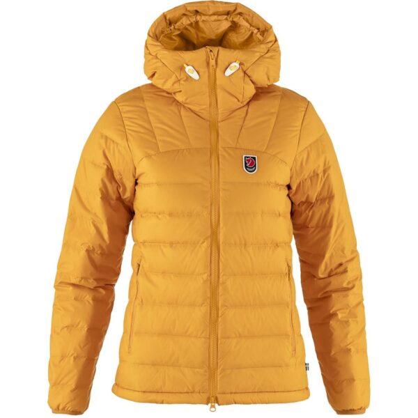 Fjällräven Womens Expedition Pack Down Hoodie  (Gul (MUSTARD YELLOW/161) Large) Gul (MUSTARD YELLOW/161)