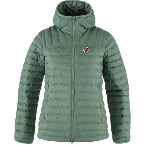 Fjällräven Womens Expedition Lätt Hoodie  (Grøn (PATINA GREEN/614) Small) Grøn (PATINA GREEN/614)